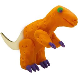 Pasta di modellazione - scheletri di dinosauri in legno