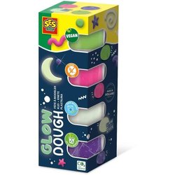 Wohlfühl-Modelliermasse  glänzend (4 x 90 g)  SES CREATIVE