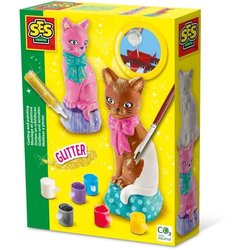 Formen und Bemalen - Katze - Kreative Hobbys - SES CREATIVE - Katzen m