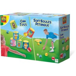 SES CREATIVE - Chamboule-tout und weiche Petanque-Kugeln