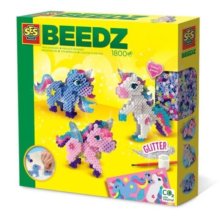 Bügelperlen - Einhörner - SES CREATIVE - Erstellen Sie tolle 3D-Einhör