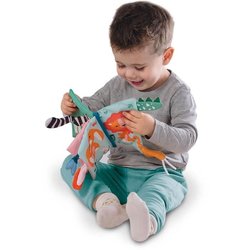 Libro di tessuto sensoriale con code animali