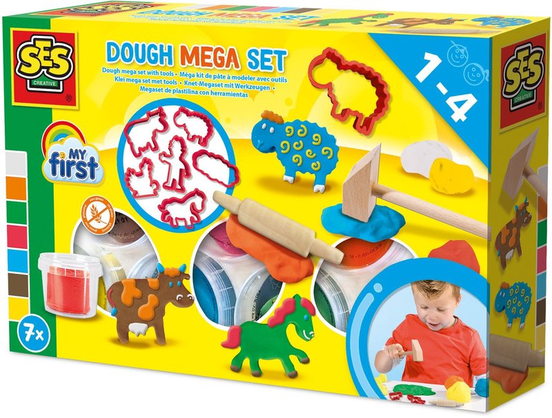 My First - Mega Modeling dough kit with tools