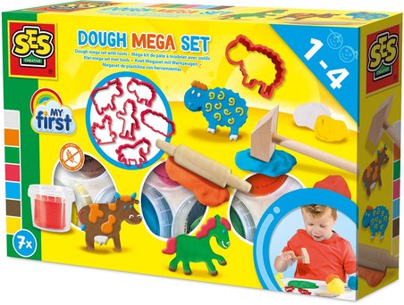 My First - Mega Modeling dough kit with tools