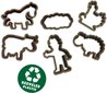 Ecologische gigantische modelleringsdeegkit (7x90 g met tools)