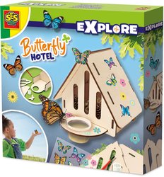 Butterfly Hotel - Educational Toy - SES CREATIVE - Build and decorate 