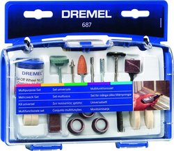 Kit DREMEL para trabajos generales de 52 piezas 687