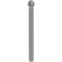 Set of 2 high speed strawberries Dremel 114 (in steel, round end, diam