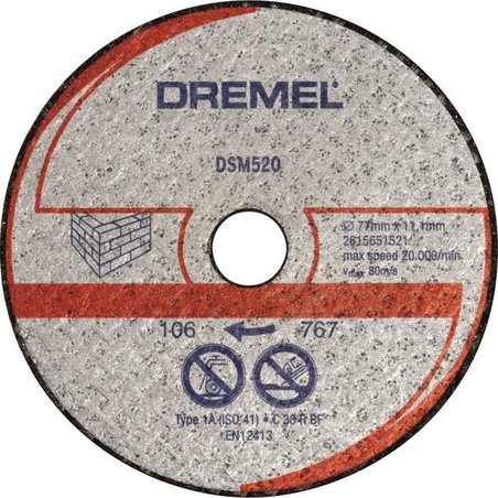 DREMEL 2er-Set Dremel DSM20 Compact Saw Discs