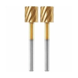 Set di 2 frese per acciaio ad alta velocità Dremel Max 115 ad alta res