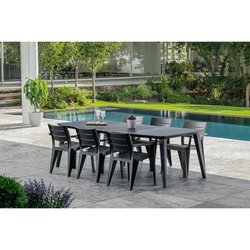 ALLIBERT GARDEN Lima Tisch 240cm 6-10 Personen mit Verlängerung - Grap