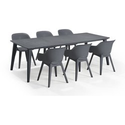ALLIBERT GARDEN Lima Tisch 240cm 6-10 Personen mit Verlängerung - Grap