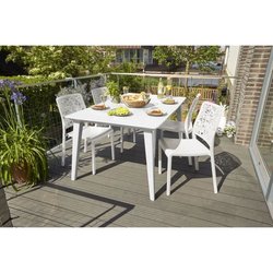 ALLIBERT GARDEN Lima Tisch 160 6 Personen - Zeitgenössisches Design - 