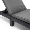 Keter Chair Long With Daytona Graphite 441306 cushion