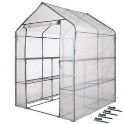 Naturgarten-Gewächshaus H195 x 143 x 143