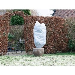 NATURE Juego de 2 fundas de invierno 50 g / m² - Ø 75 cm x 1.50 m - Bl
