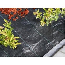 Toile de paillage paysages noire 2,10 x 25 m, traité anti UV, 100 g/m²