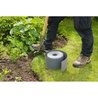 NATUR Gartenrand - Polyethylen - Dicke 3 mm - Grau - H7,5 cm x 10 m