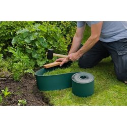 Nature Polypropylene garden border - Thickness 3 mm - H 15 cm x 10 m -