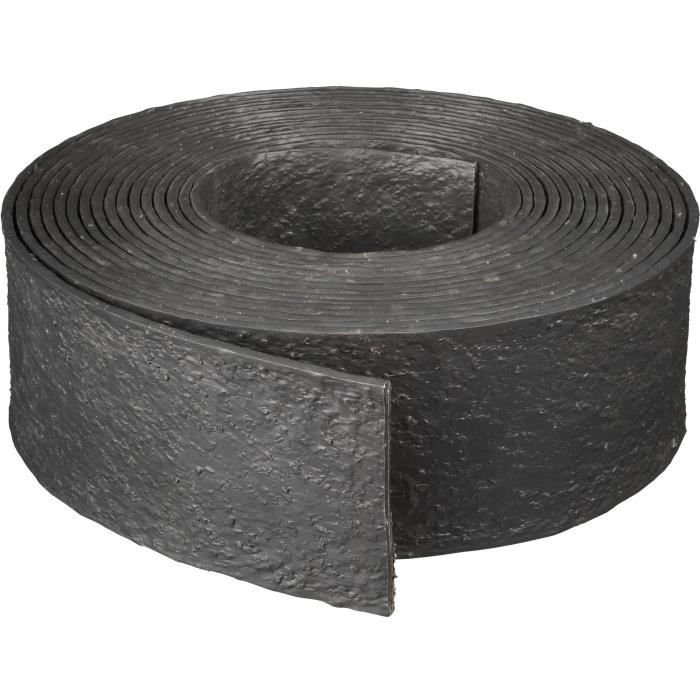 Nature Garden Bordüre 0,12x12 m 5 mm schwarz 446388
