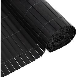 Double-sided PVC reed screen - NATURE - 1 x 3 m - 1600 g/m² - Blackout