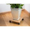 NATURE Mesa enrollable para plantas - Compuesto de bambú - H8 x 30 x 3