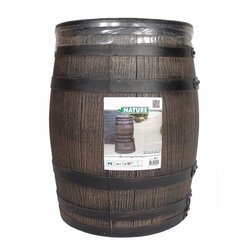 Barrel-shaped water collector - NATURE - Rotomoulded PE - 50 litres - 