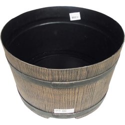 Base raccogli-acqua a forma di botte - NATURE - 50 litri - PE rotostam