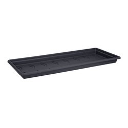 ELHO Green Basic XXL Untertasse Ø 72,2 x H 5,5 cm - Schwarz