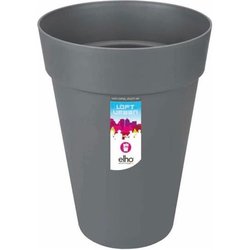 ELHO Round flower pot Loft Urban - Ø 35 cm - Anthracite gray