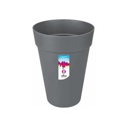 Vaso da fiori ELHO Loft Urban Round High 42 - Nero - Ø 42 x H 56 cm - 