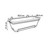 Balconiere Elho Barcelona Allin1 50 - Marrone - L 50 x P 28 x H 19 cm 