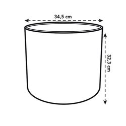 ELHO Pot de fleurs rond B.for Soft 35 - Ø 35 x H 32 cm - Intérieur - 1