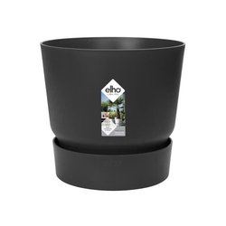 ELHO Greenville 30 runder Blumentopf - Außen - Ø 29,5 x H 27,8 cm - Sc