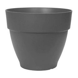 Jardinera Redonda Elho Vibia Campana 55 - Negro - Ø 55 x H 47 cm - ext