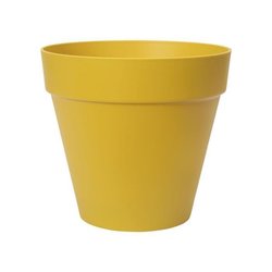ELHO Pot de fleurs rond Loft Urban 25 - Extérieur - Ø 24,5 x H 22,2 cm