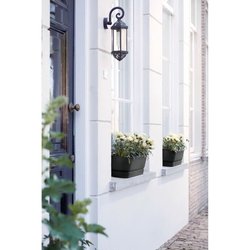 Greenville Oval Planter - Plastic - Ø50 - Marrón congelado