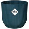 Vibes Round Flower Pot - Plastic - Ø22 - donkerblauw