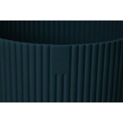 Vibes Round Flower Pot - Plastic - Ø22 - donkerblauw
