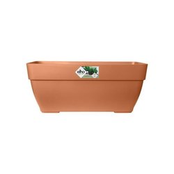 Elho Vibia Campana Terrasse 80 flower box - Brown - L 77 x B 35 x H 33