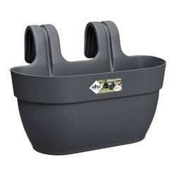 ELHO - Maceta - Vibia Campana Easy Hanger Medium - Antracita - Balcón 