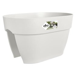 ELHO - Bloempot - Vibia Campana Flower Bridge 40 - Zijde Wit - Buitenb
