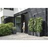 Elho Vivo Next Square 30 Flower box - Black - Ø 30 x H 29 cm - indoor/