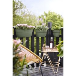 ELHO - Maceta - Vibia Campana Easy Hanger Grande - Verde pistacho - Ba