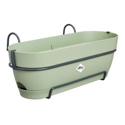Elho Vibia Campana Balconniere Allin1 50 - Verde - L 50 x P 26 x H 17 