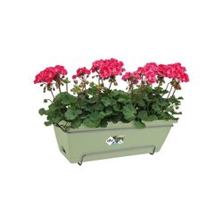 Elho Barcelona Balconier Allin1 50 - Verde - L 50 x P 28 x H 19 cm - B