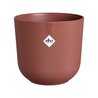 Bloempot - Elho - Jazz Rond - Rood - Ø 26 x H 24 cm - Binnen - 100% ge