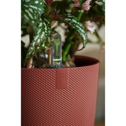 Bloempot - Elho - Jazz Rond - Rood - Ø 26 x H 24 cm - Binnen - 100% ge