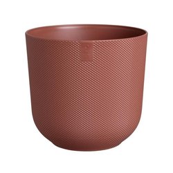 Vaso da fiori - Elho - Jazz Round - Rosso - L 30 x P 29,5 x H 27 cm - 