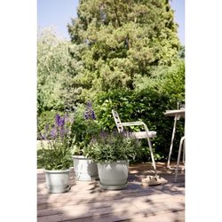 Flowerpot - ELHO - Amiga Round 40 - White - Ø 39 x H 29 cm - Outdoor -